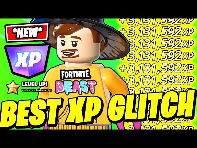 NEW *BEST XP GLITCH* How to LEVEL UP FAST in Fortnite Chapter 5 (LEGO Festival XP Glitch)