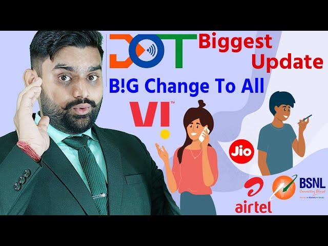 Govt Of India Big Update | BSNL | Jio | Airtel | Vi | All Customer Change Caller Tune | Cyber fraud