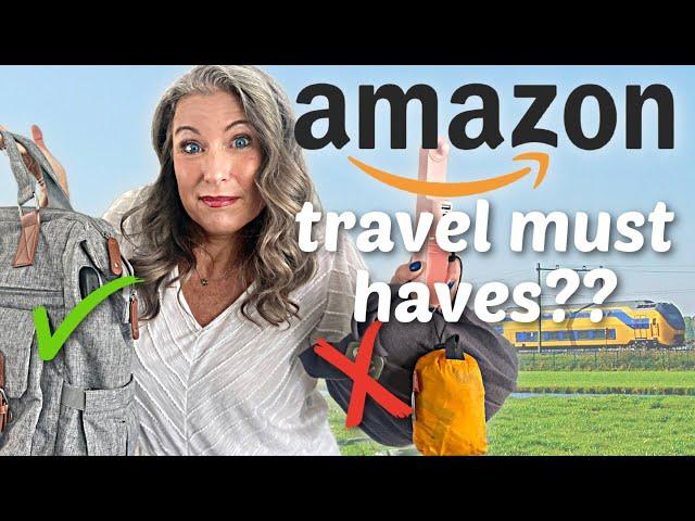 AMAZON Travel Gear:  What I ACTUALLY used traveling for 30 days!