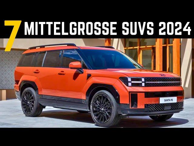 Die 7 besten Mittelklasse-SUVs zum Kauf im Jahr 2024