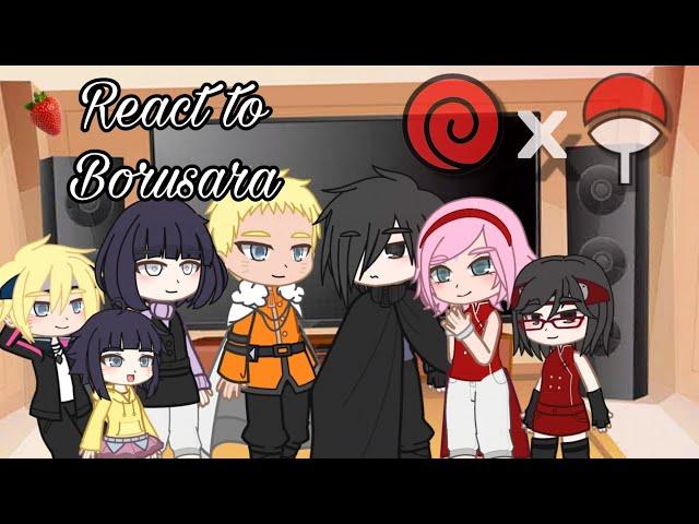 uzumaki and uchiha family react to borusara and themselves ‼️(borusara,naruhina,sasusaku )