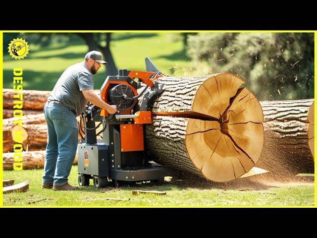 Fastest Biggest Firewood Processing Machine Technology | Firewood Processor In Action #29