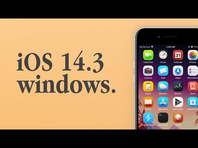 Jailbreak iOS 14.3 (Windows // Checkra1n) - Full Tutorial