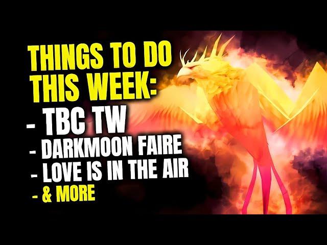 EVERYTHING To Do This Week In WoW! Don't Miss Out - Time-limited Events! WoW The War Within | 11.0.7