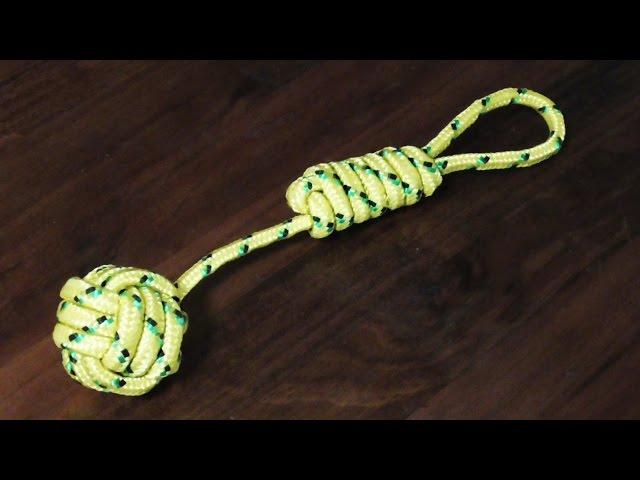 Detailed Tutorial On How To Tie A Monkey's Fist Knot