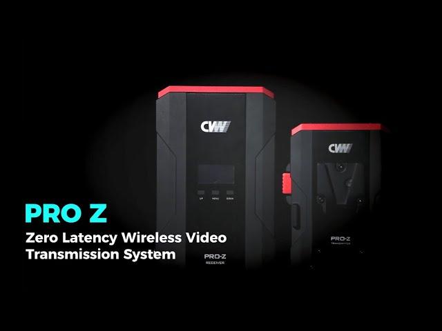 CVW PRO Z - 2600ft Zero Latency Wireless Video Transmission System with Channel Scan Feature