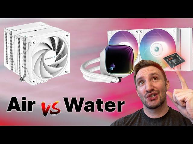 AMD 7950x3D - Air Cooling vs Water Cooling - Benchmark Results