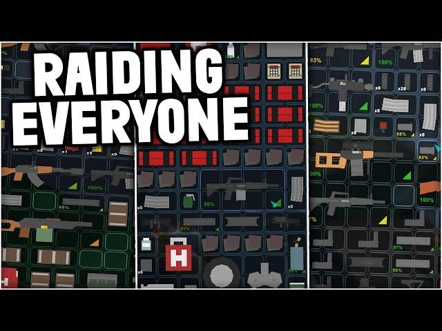 Raiding Literally Everyone - Unturned Rags To Riches #01