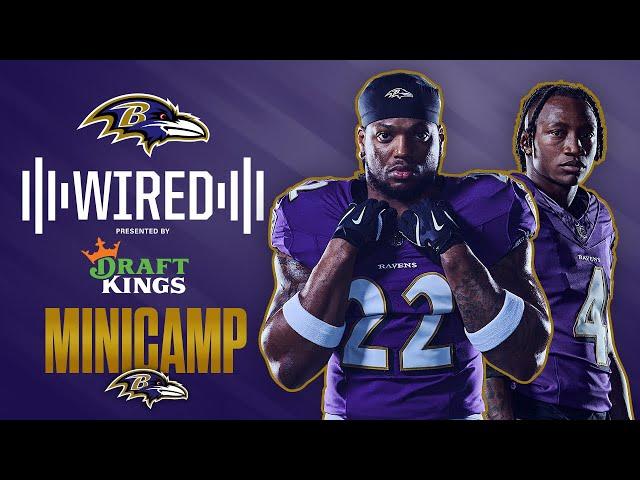 Derrick Henry and Zay Flowers Mic'd Up For Ravens Minicamp Practice | Ravens Wired