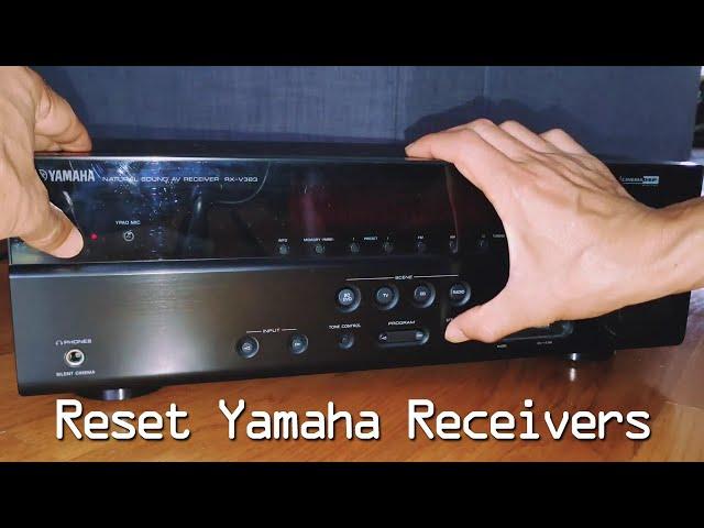 How to Reset Yamaha Receiver To Factory Setting