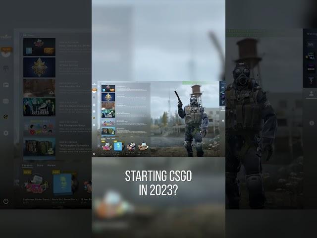 Starting CSGO in 2023?!  #shorts #short #csgo #shortvideo #subscribe #tiktok #funny #like #gaming