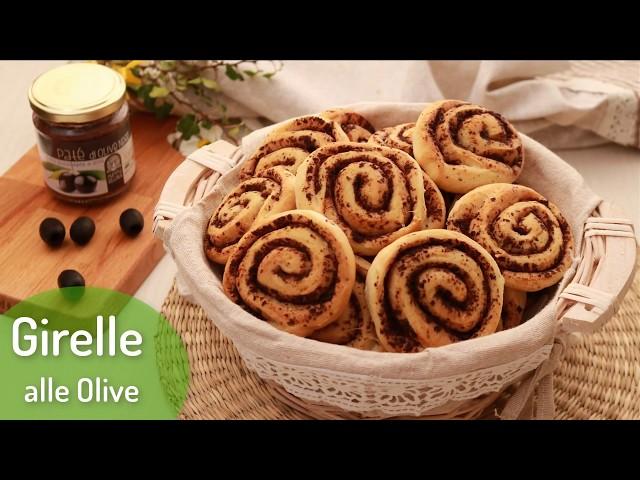 GIRELLE ALLE OLIVE | Ricetta facile | Lorenzo in cucina |  girelle with olives