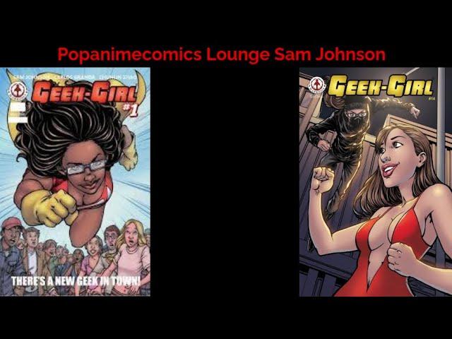 Popanimecomics Lounge Sam Johnson Interview #Geekgirl #comics #kickstarter