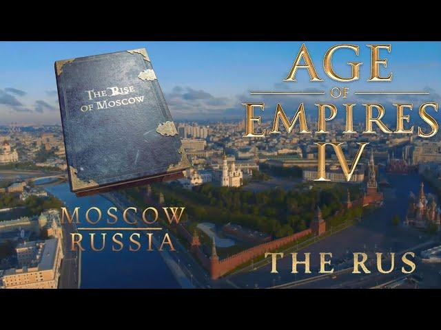 Age of Empires 4 - All Cutscenes of the Rus Rise of Moscow Campaign