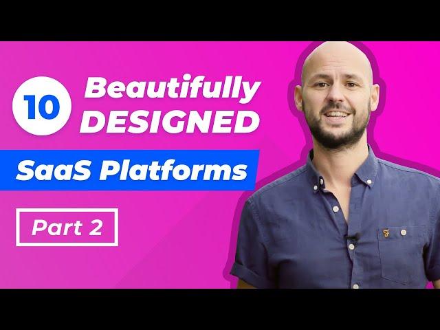 10 Examples of SaaS with Beautiful UI/UX design (2/2)