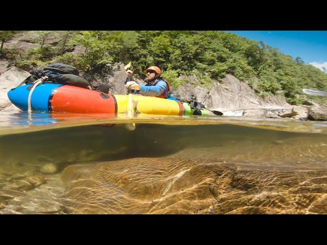 Packrafting 5 Days - North Carolina Wilderness (Wilson Creek)