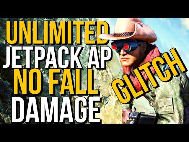 Fallout 76 Unlimited Jetpack AP, No Fall Damage Glitch!