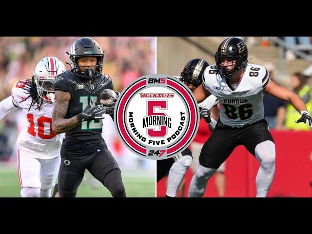 Bucknuts Morning 5:  Ohio State-Oregon predictions | Buckeyes cleaning up in portal