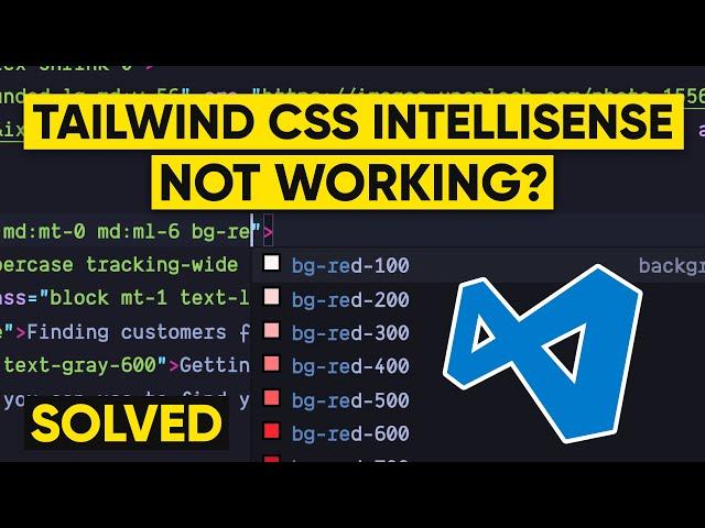 Tailwind CSS Autocomplete NOT WORKING (watch this) | Tailwind CSS Intellisense VS Code