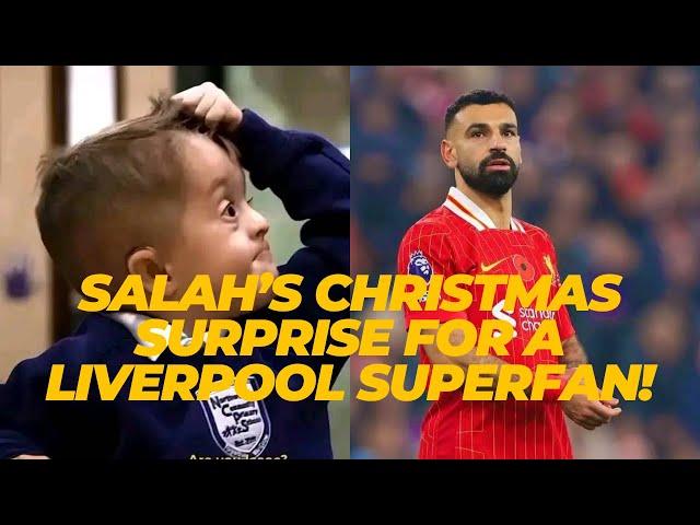 VIRAL SENSATION: Liverpool Superfan Isaac Kearney's Jaw-Dropping Christmas Surprise with Mo Salah!