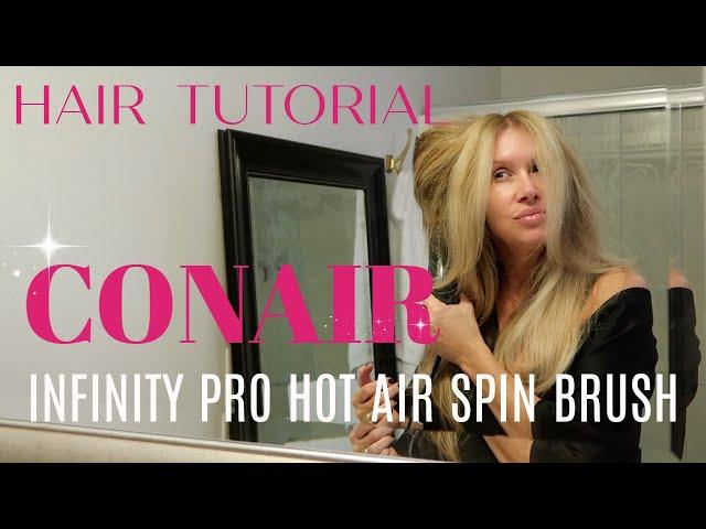 HAIR TUTORIAL~ CONAIR Infinity Pro Air Spin Brush