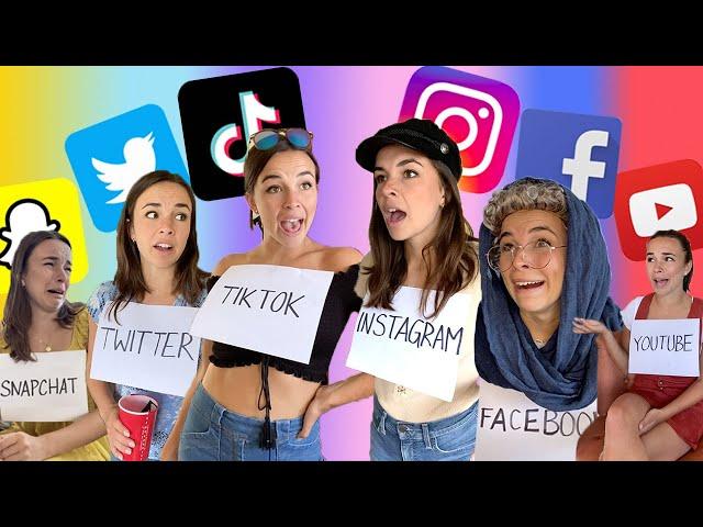 IF SOCIAL MEDIA APPS HAD A REALITY SHOW