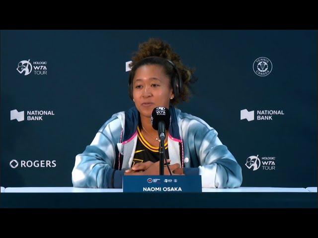 Tennis - Toronto 2024 - Naomi Osaka : "I wouldn't be here without my role models, Serena and Venus"