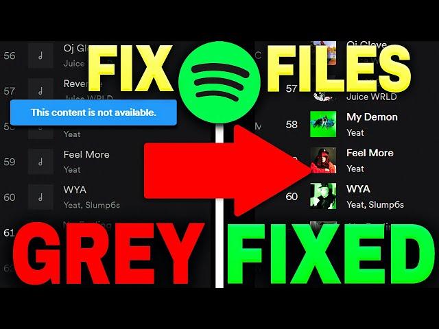 How to Fix Grey Local Files on Spotify: Edit MP3 Details on Windows!