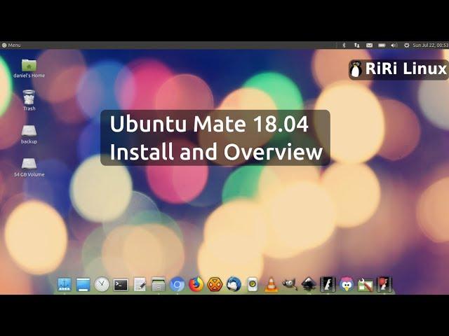 Ubuntu Mate 18 04 LTS install and overview