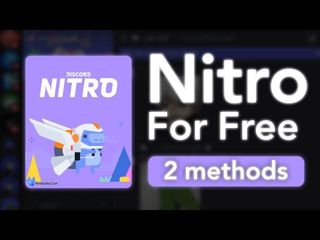 Get Free Nitro with One Click (No Bullsh*t)