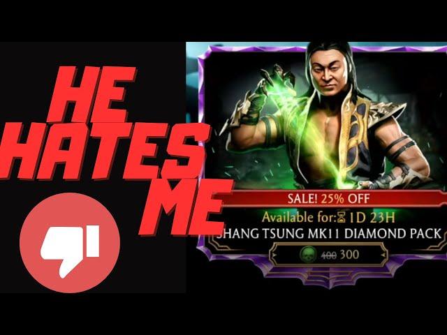 Will I finally lift the SHANG TSUNG curse? MK11 Shang pack opening! MK Mobile