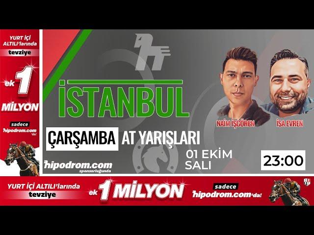 02 Ekim 2024 // İstanbul At Yarışı Tahminleri // İsa Evren - Naim İşgören