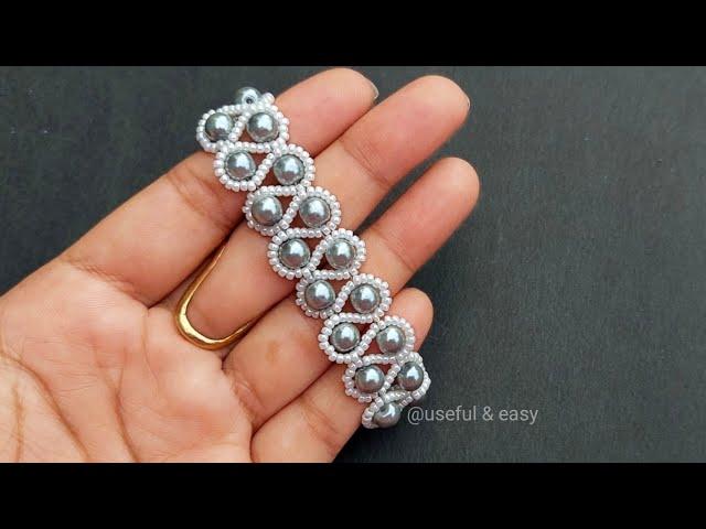 Simple & Easy Beads Jewelry Making For Beginners//Bracelet Making// Useful & Easy