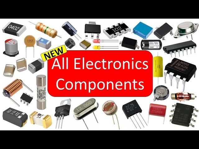 Complete Guide to Electronic Components: Names, Pictures, Symbols - THT & SMD for Electronics Repair