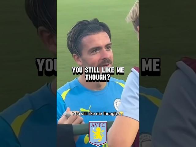 Aston Villa Fan Hillarious Interaction with Man City’s Jack Grealish 