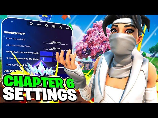 *NEW* BEST Controller Settings For Fortnite CHAPTER 6! (PS4/PS5/XBOX/PC)