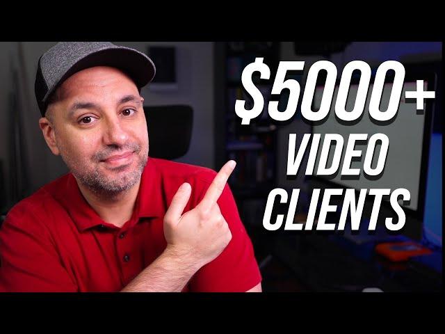 Get High Paying Video Clients Using This Exact Marketing Plan