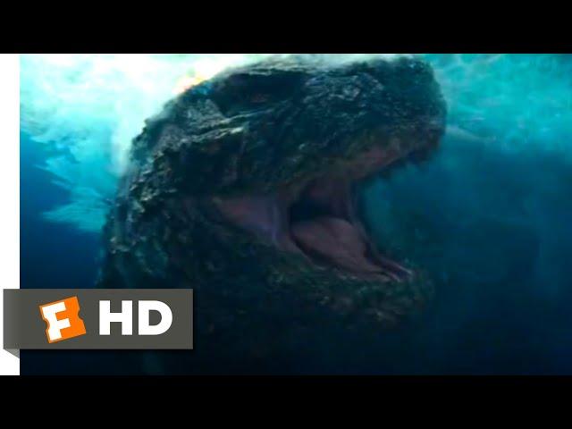 Godzilla vs. Kong (2021) - The Ocean Battle Scene (1/10) | Movieclips