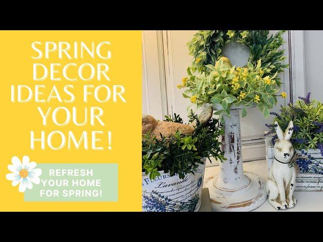 2021 SPRING DECOR IDEAS FOR YOUR HOME! REFRESH YOUR HOME FOR SPRING & $25 GIFT CARD GIVEAWAY!