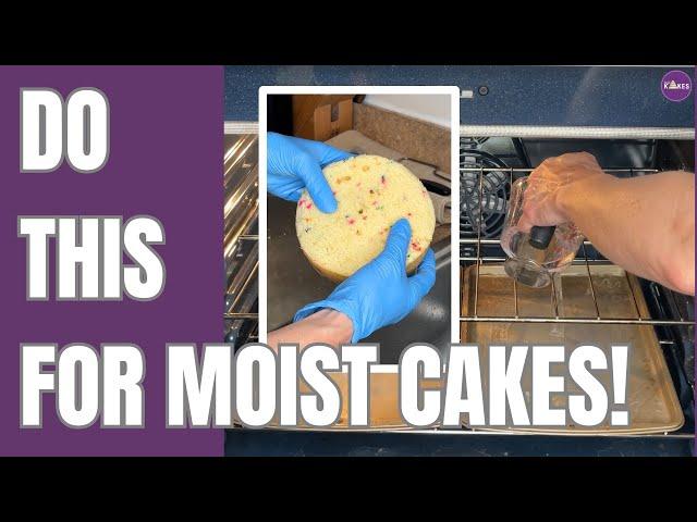 Do This For MOIST CAKES Every Time!