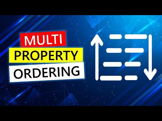 Multi property ordering, OrderBy, using LINQ in C#