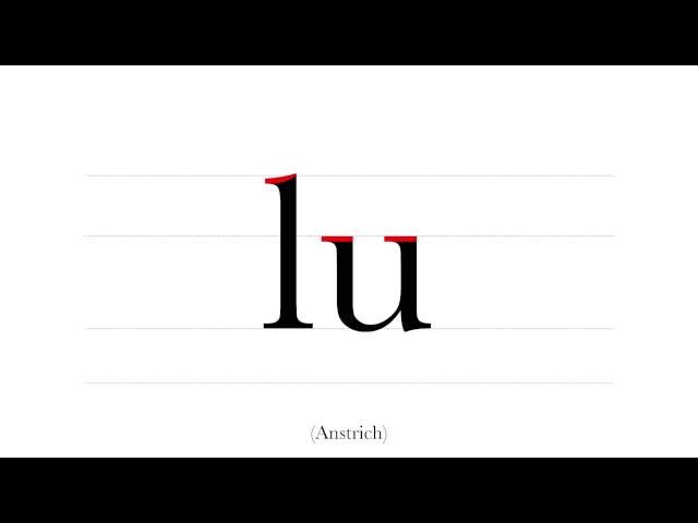 Grundlagen der Typografie Tutorial: Anatomie der Typografie |video2brain.com