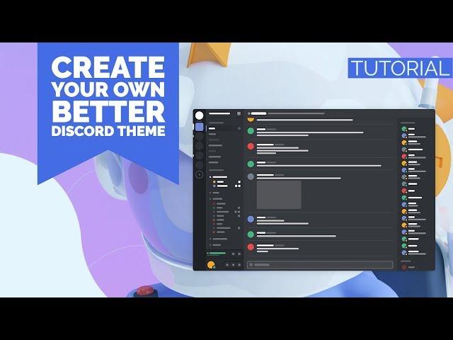 HOWTO | EASILY CREATE YOUR OWN BETTER DISCORD THEME | ENGLISH