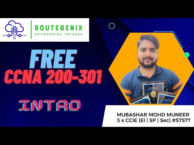 Intro to FREE CCNA 200-301 by Route Genix