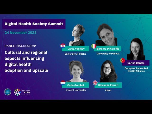 Cultural and regional aspects influencing digital health adoption and upscale | DHSS21 24nov