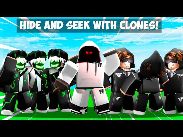 Using CLONES To CHEAT In Hide & Seek.. (Roblox Bedwars)