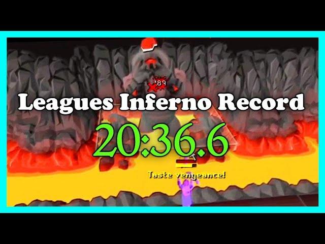 Leagues V Inferno Record in 20:36.6