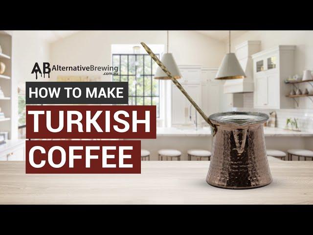 How to Make Turkish Coffee