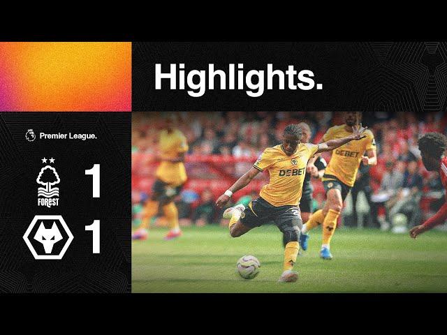 A Bellegarde banger! Nottingham Forest 1-1 Wolves | Highlights