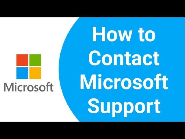 Microsoft Customer Service Number | How to Contact Microsoft Support